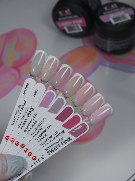 eXel Gel 04 Rose ATICA 30 мл | Купити гель| Рожево-нюдовий гель