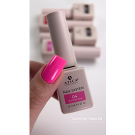 ATICA Summer Vibe 04 — щільний неоновий гель-лак 8 мл
