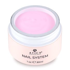 Скульптурний гель Atica Sculpting Gel 08 Sweet Pink Shimmer рожевий з шимером для моделювання