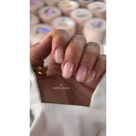 Пастельно-персиковий гель для моделювання нігтів Atica Exel 15 Pastel Peach