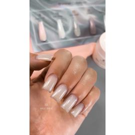 eXel моделюючий гель 19 Milk Shine Shimmer 