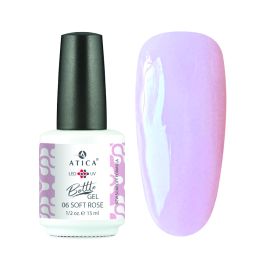 Bottle Gel Soft Rose (soak off) 15 ml