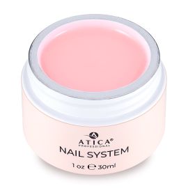 Скульптурний гель Atica Exel 15 Pastel Peach ніжний персиковий відтінок для нарощування та укріплення нігтів