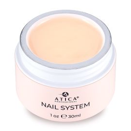 Жовтий пастельний скульптурний гель Atica 16 Pastel Yellow 30 ml для нарощування нігтів