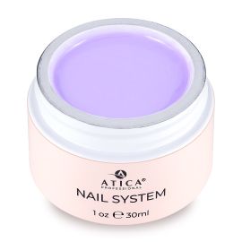 Моделюючий гель для нігтів Atica Exel 14 Pastel Violet 30 ml ніжний фіолетовий відтінок