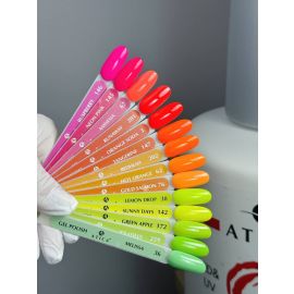 Gel Polish Orange Blossom GPM256, 7.5 ml (neon coral orange)