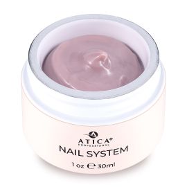 ATICA GEL*LY Cashemere 30 мл кремовий камуфлюючий гель-желе для вирівнювання нігтів