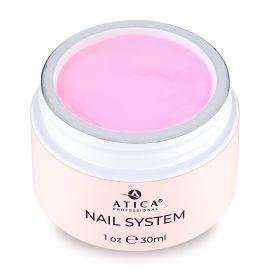 Рожевий моделюючий гель Atica eXel 23 Lip Pink для професійного манікюру