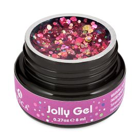 Глітер гель Jolly Gel  рожевий 8 мл 89388