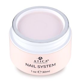 Atica eXel 12 Tea Rose моделюючий гель 30 ml для створення нюдового манікюру та зміцнення нігтів
