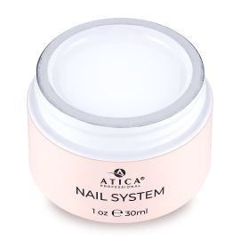 Скульптурний гель для нігтів Atica eXel 11 Cloud White молочно-білий відтінок