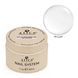 ATICA Gel-Ly 08 Clear 30 мл прозорий гель-желе для моделювання нігтів