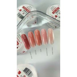Floral 01 ATICA builder gel — instant bridal design effect