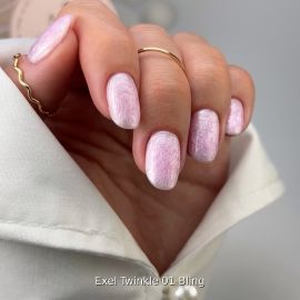 Білдер гель EXel  01 Twinkle Bling