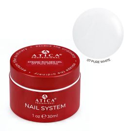Strong Gel Pure White ATICA 30 мл — молочний гель для міцного каркасу