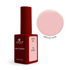 ATICA Cover Base Gel 12 Nude 15 ml — natural nude