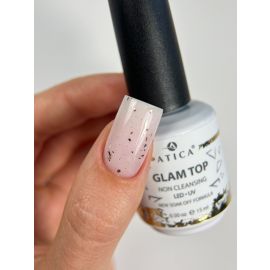 TICA Glam Top Gold Foil 15 мл — топ із золотою фольгою