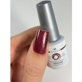 ATICA Whisper 7,5 мл гель-лак — профессиональное покрытие UV/LED