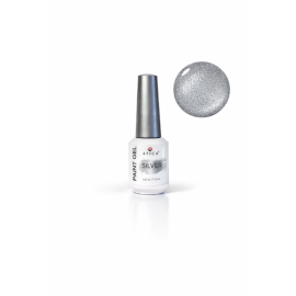 Срібна гель-фарба для дизайну нігтів ATICA