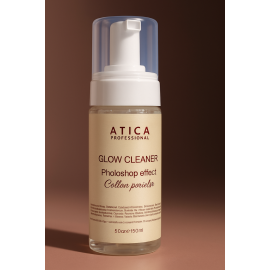 Glow Cleaner Cotton Powder Photoshop Effect TM ATICA — ніжна очищувальна пінка з ефектом гладкої, підсвіченої шкіри