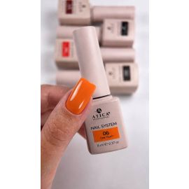 Гель-лак ATICA One Touch 06 8 мл яскравий помаранчевий