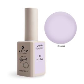 Пастельно-лавандовий рідкий полігель Atica Liquid Polygel 21 In Love