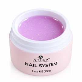 ATICA Builder Gel 33 Mix Splash 30 мл бузково-рожевий