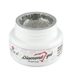 Гель-паста Diamond Silver 5мл